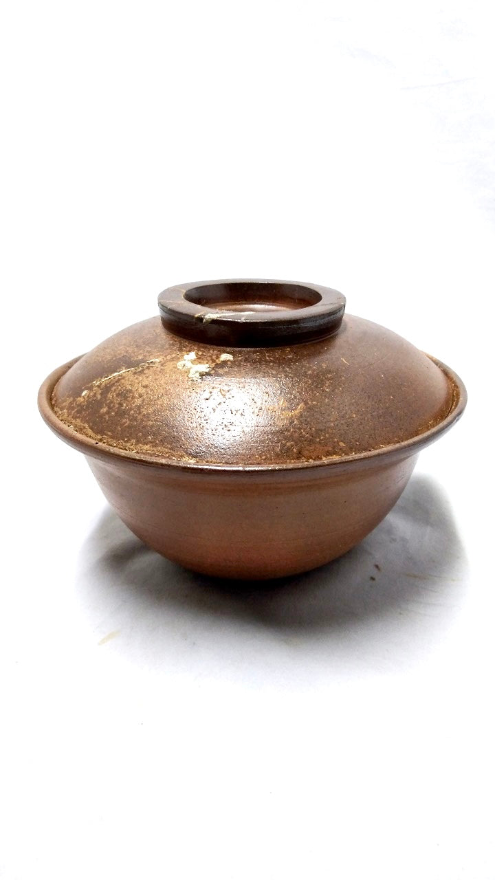 Bizen Ware (Bowl with lid)