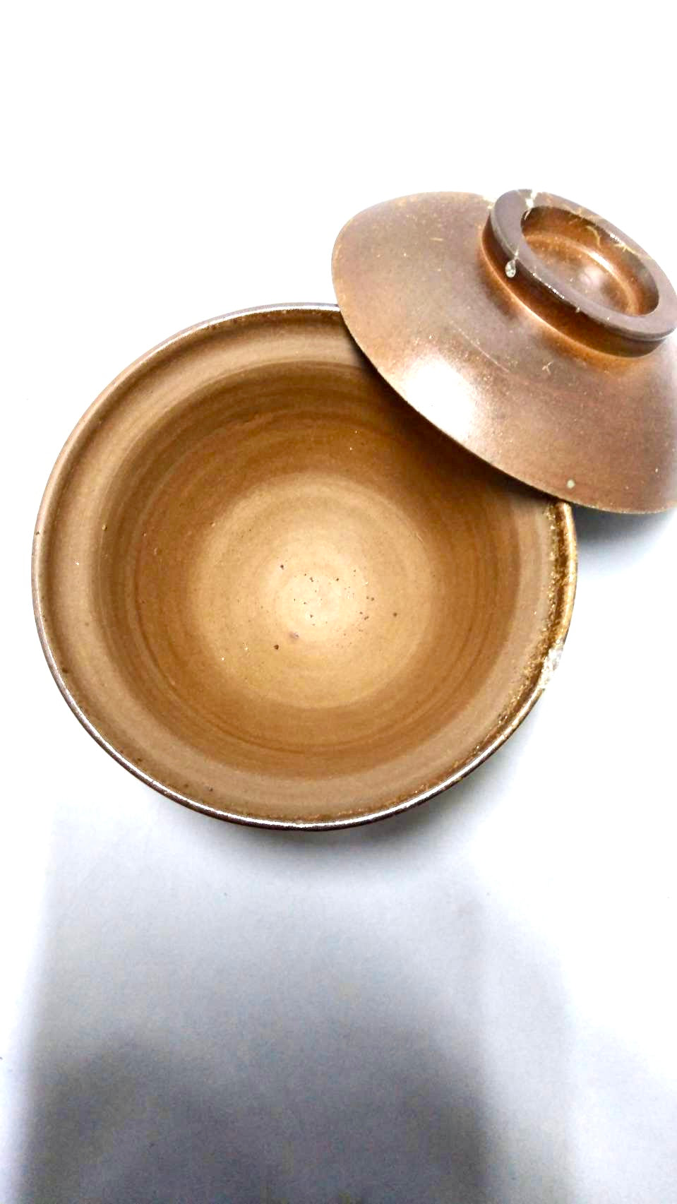 Bizen Ware (Bowl with lid)